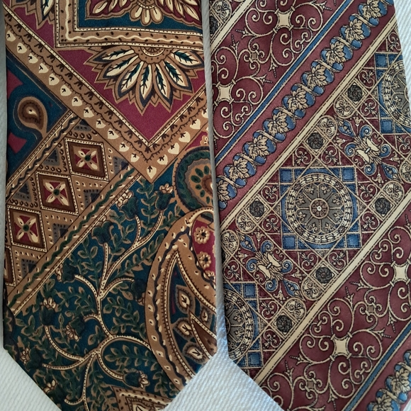 Vintage Bill Blass Elegant Silk Multicolor Men's Ties Set - Picture 8 of 8